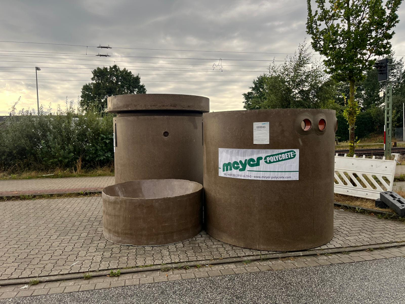 Polymerbeton Schachtbauwerk Neu Wulmsdorf